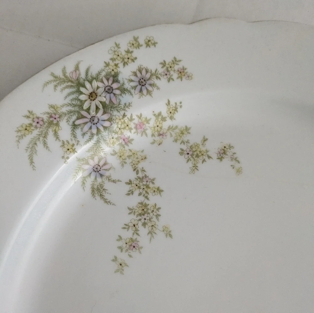 Vintage/Antique Floral china Platter